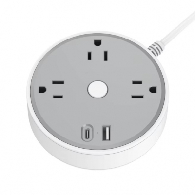 3 OUTLETS US POWER STRIP