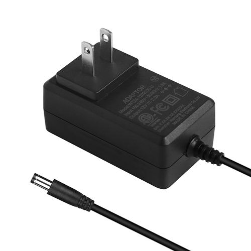 24W 12V 2A US plug UL power adapter, power supply, ac/dc adapter ...